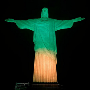 El Cristo Redentor, monumento histórico de Río de Janeiro. Foto: RT.