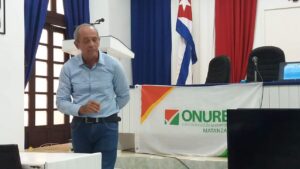 José Antonio Dean Baselo, especialista de la ONURE, Matanzas