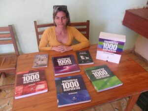 La colección "1000 Preguntas 1000 Respuestas" estuvo entre las más aclamadas por los presentes.