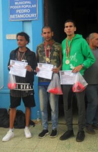 Campeones de la maratón de los 10 km.