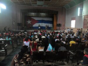 Gala Martiana celebrada en el teatro Cuba del territorio betancourense.