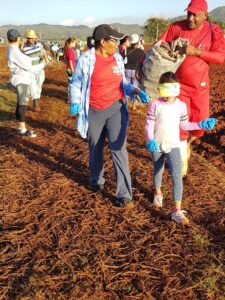 Encabezan la jornada de trabajo voluntario en Matanzas las máximas autoridades de la provincia y el municipio.