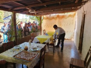 Los estudiantes mostraron sus habilidades en la especialidad de Servicios Gastronómicos.