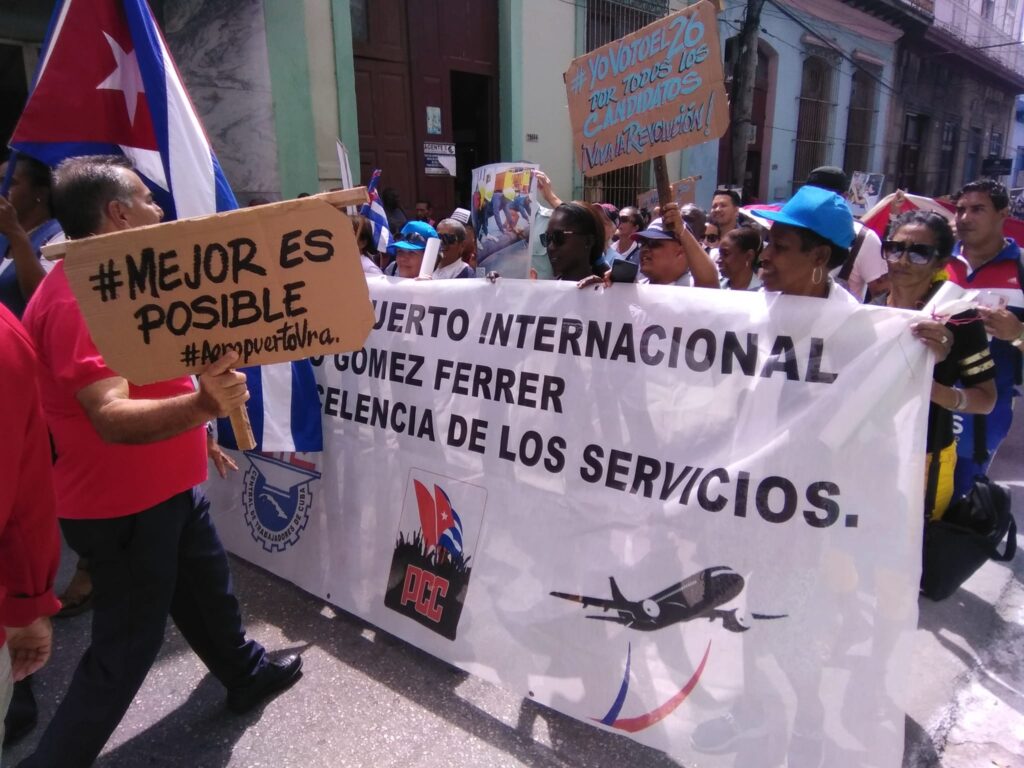 Se demostró el compromiso por el voto unido. Foto: Del Facebook de Osmany Sánchez.