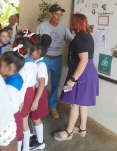 Intercambio con vecinos de la comunidad de Canímar.