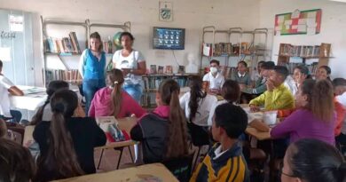 Fructífero intercambio con estudiantes y profesores en pos de impulsar la prevención en el pueblo betancoureño.