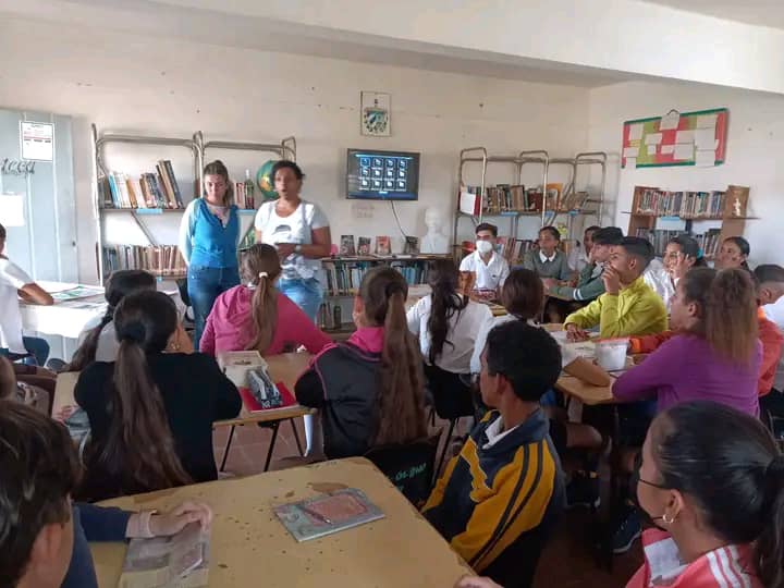 Fructífero intercambio con estudiantes y profesores en pos de impulsar la prevención en el pueblo betancoureño.