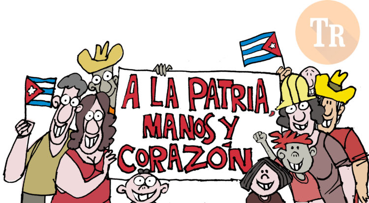  «A la Patria, manos y corazón» por el Primero de Mayo