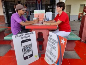 Este sábado en el área del Viaducto se desarrolló la primera Feria de Comercio Electrónico en la provincia de Matanzas.