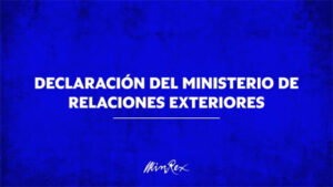 Declaración del Minrex: “Asedio del odio fascista a la cultura cubana”
