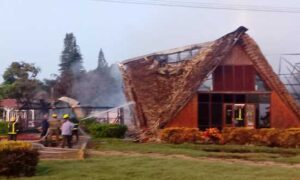 Sofocan incendio en restaurante Pío Cuá, de Jagüey Grande (+audio y fotos )