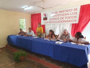 Sesionó Pleno municipal del Partido en Pedro Betancourt