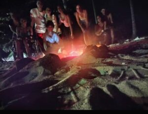 Por Fidel y la Juventud acampan matanceros