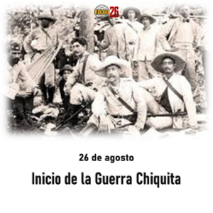 26 de agosto - Inicio de la Guerra Chiquita en Cuba