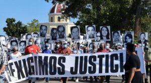 Homenaje a las víctimas del terrorismo de estado de Estados Unidos contra Cuba. Foto tomada de CMKC Radio Revolución.