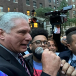 Díaz-Canel en calle de Nueva York: Amor del bueno hacia Cuba