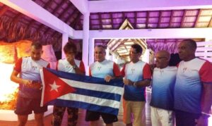 Foto: Cuba estuvo representada por este equipo.