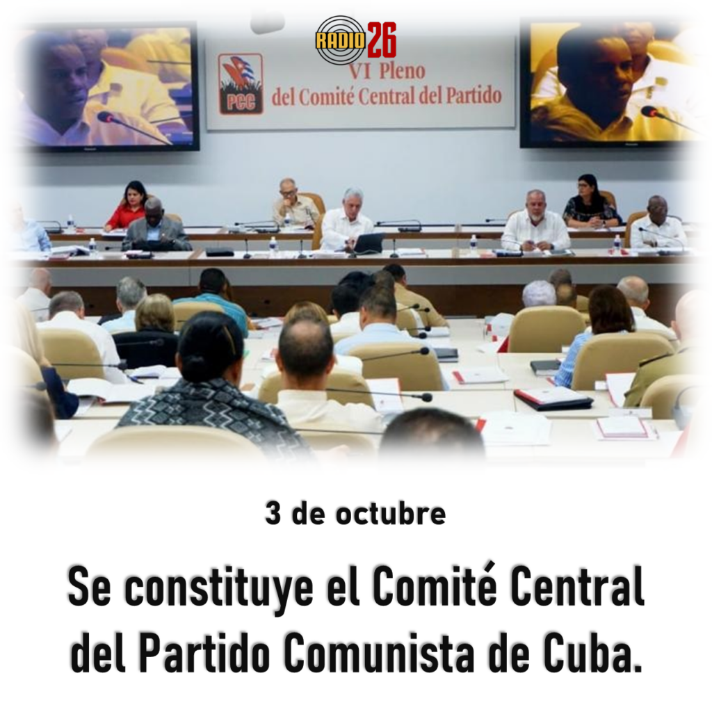 3 de octubre - El Comandante en Jefe Fidel Castro lee la carta de despedida del Guerrillero Heroico Ernesto "Che" Guevara