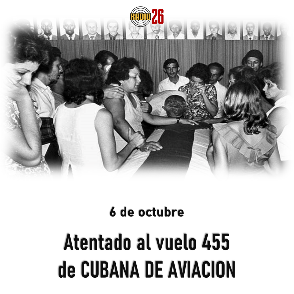 6 de octubre - Atentado terrorista al avión civil cubano en Barbados