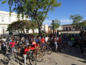 Bicicletada por Fidel 