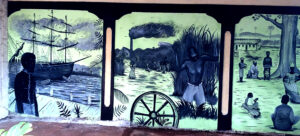 Mural del Cabildo de San Joaquín de Ibáñez.