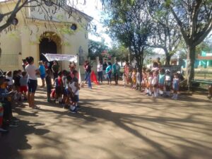 Propuestas recreativas para los infantes en el parque "Pepe Roque" de Pedro Betancourt.