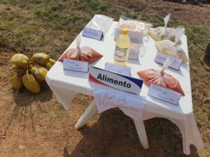 Exposición de la UEB Alimentos del territorio."Chequean aplicación de la Ley SAN en Pedro Betancourt"