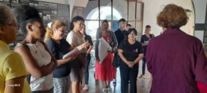Visitan Palacio de Junco delegadas matanceras a Congreso de la FMC