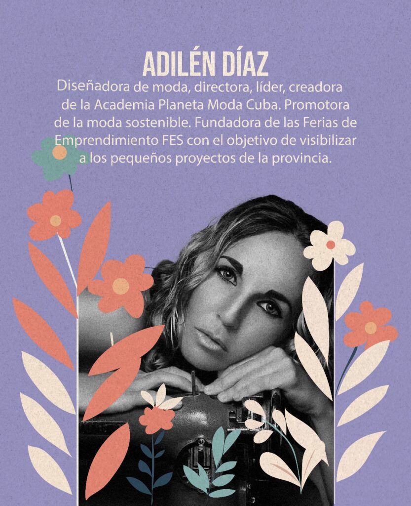 Ella es Adilen Díaz, directora de la Academia Planeta Moda.