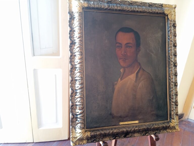 Gabriel de la Concepción Valdés (La Habana, 18 de marzo de 1809 – Matanzas, 28 de junio de 1844) fue un poeta afrocubano símbolo de rebeldía por la libertad ante el dominio español. Foto: Yenli Lemus