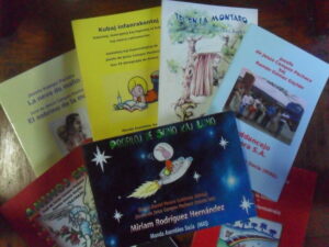 Algunas obras de escritores locales traducidas al esperanto por José de Jesús Campos Pacheco.