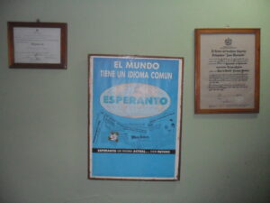 Reconocimientos a Campos Pacheco por sus meritorios resultados en el estudio y práctica del idioma esperanto
