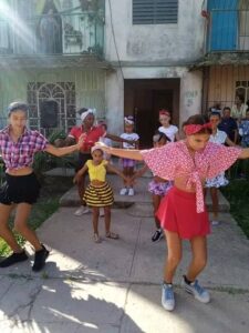 Las actividades culturales favorecen el barrio.