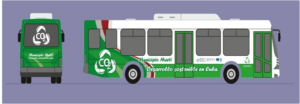 Ómnibus especiales para funcionar con biometano.