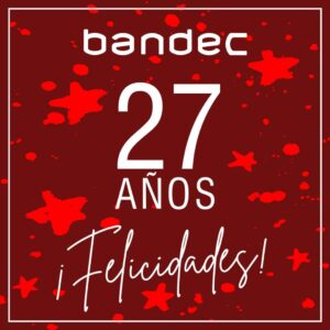 BANDEC celebra su 27 aniversario.