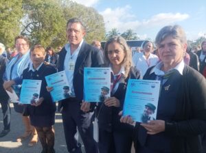 Reciben premio por su desempeño trabajadores del aeropuerto Juan Gualberto Gómez.Foto: De la Autora
