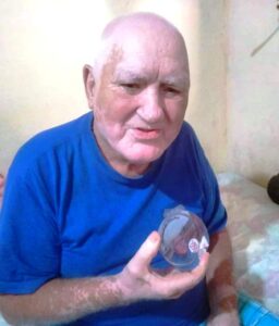 El legendario machetero Reynaldo Castro, primer Héroe Nacional del Trabajo. Foto: Archivo