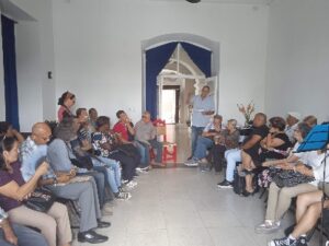 Tertulia de la Matanceridad en la remozada casona de la familia Guitera