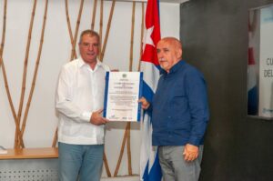De la mano de Chávez y su equipo de dirección, el colectivo del hotel Meliá Varadero - Cuba registró un 2024 de óptimos ingresos, desempeño sindical y social, válidos para volver a ser Vanguardia Nacional, la categoría superior de la emulación que no alcanzaban hacia casi siete años.