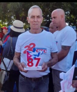 Arnaldo Díaz, el hombre Congreso, de Sol Palmeras. Foto: Cortesía de la CTC.
